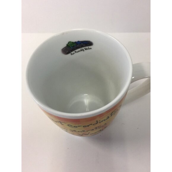 History & Heraldry Fine Porcelain Coffee Tea Mug "Assembly Worker" - Picture 4 of 7